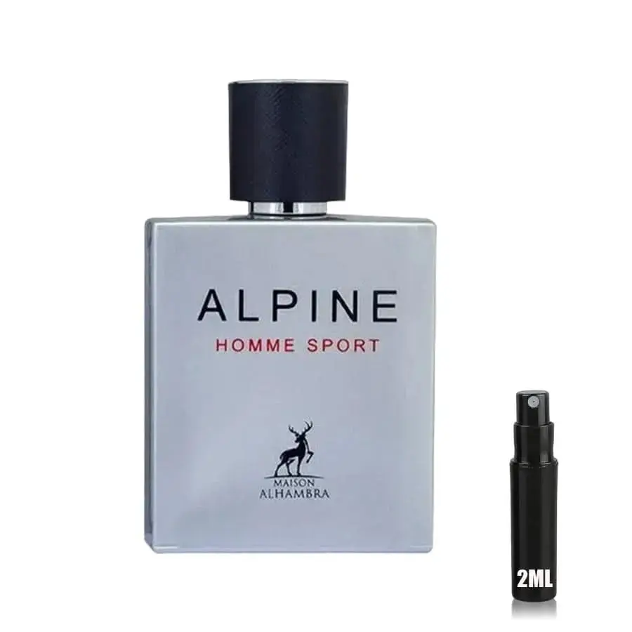 Alpine Homme Sport - Maison Alhambra - Decant Samples - Image 3