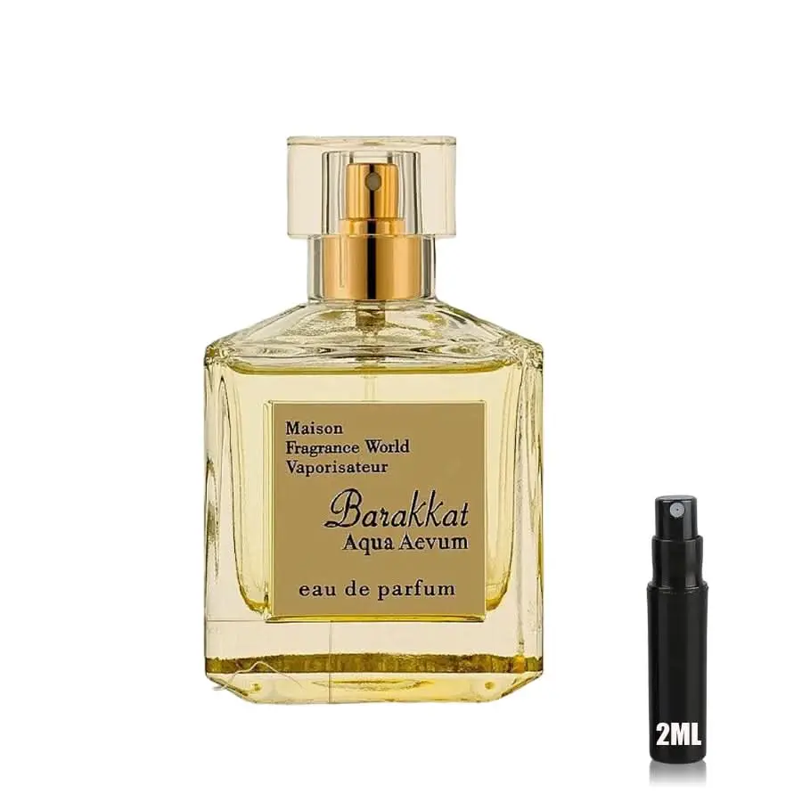 Barakkat Aqua Aevum - Fragrance World - Sample - Image 2