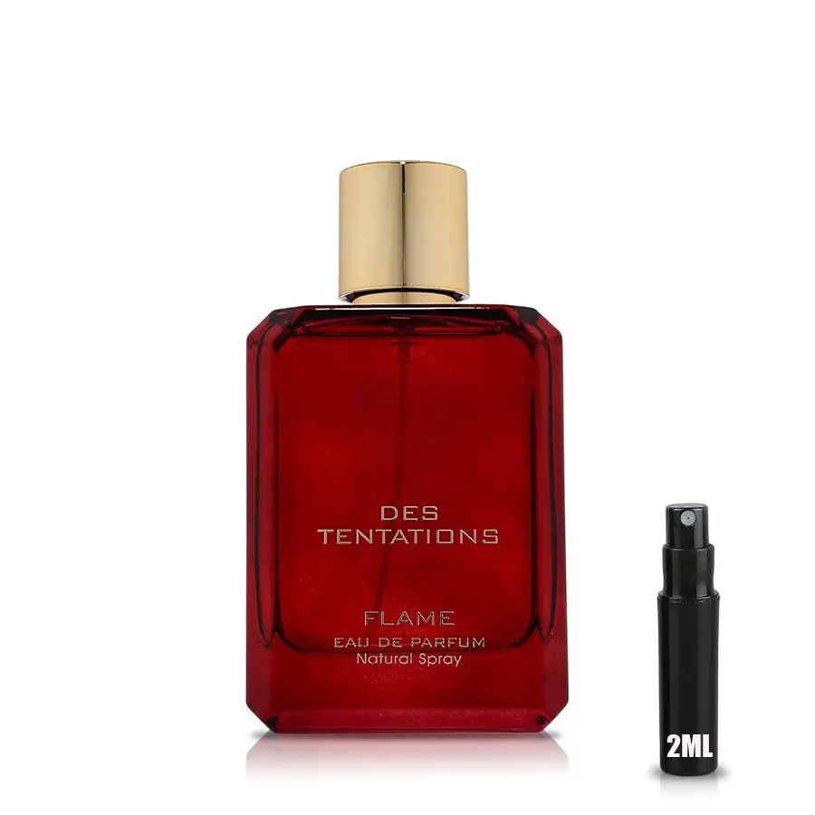 Des Tentations Flame - Fragrance World - Sample - Image 2