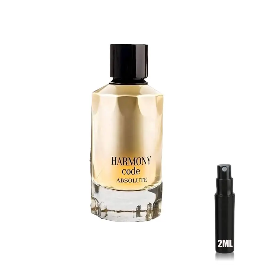 Harmony Code Absolute - Fragrance World - Decant Sample - Image 2