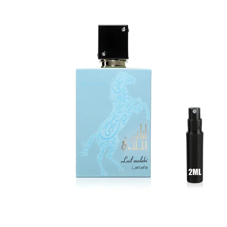 Lail Maleki Moroccan Blue - Lattafa - Sample - Image 3