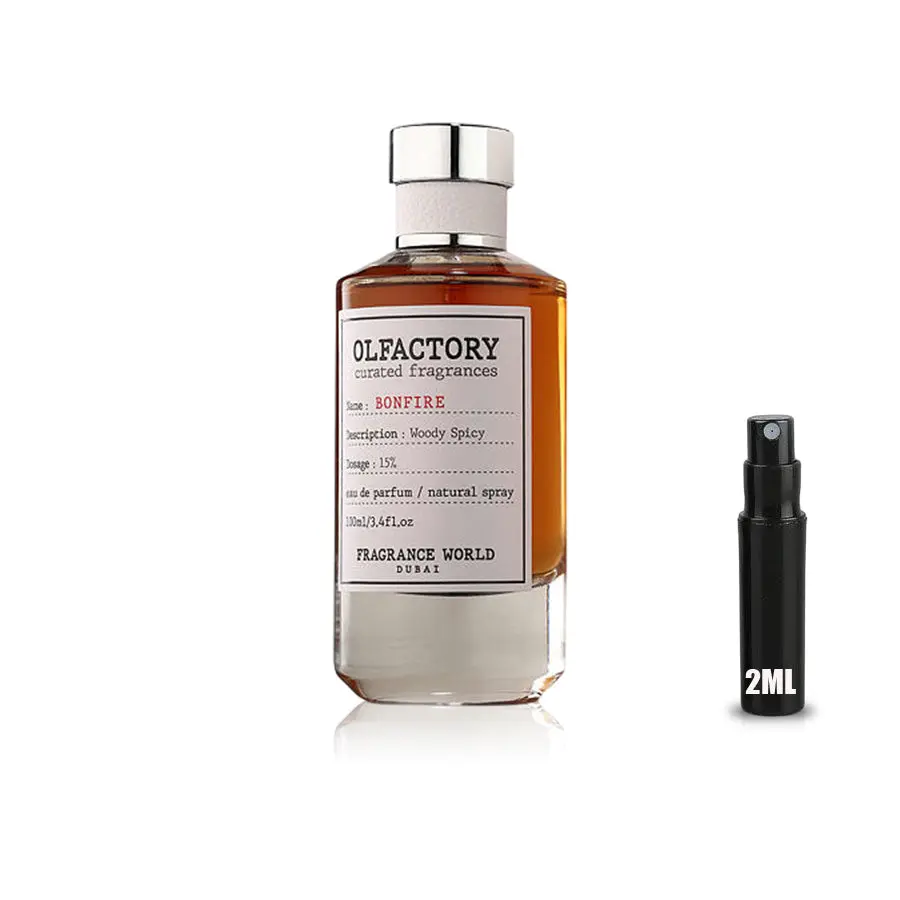 Olfactory Bonfire - Fragrance World - Sample - Image 2
