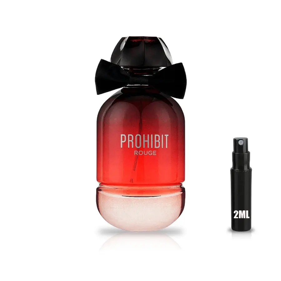 Prohibit Rouge - Fragrance World - Sample - Image 2