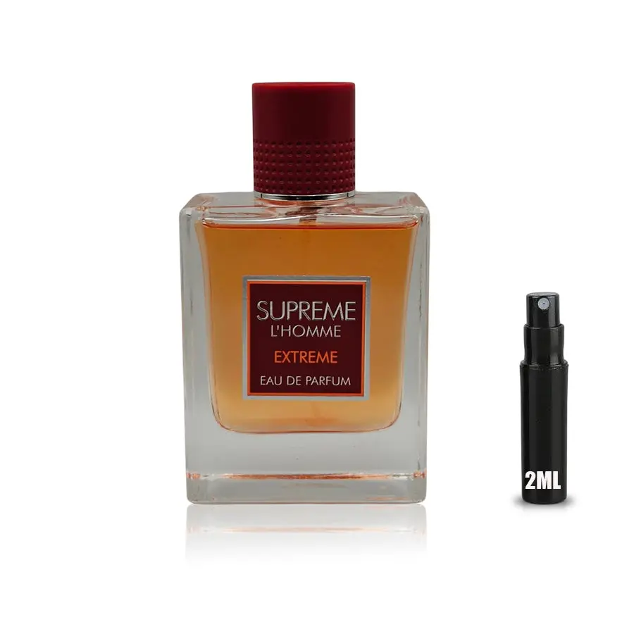 Supreme L’Homme Extreme - Fragrance World - Sample - Image 2