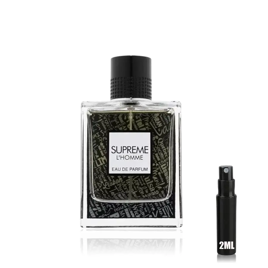 Supreme L’Homme - Fragrance World - Sample - Image 2