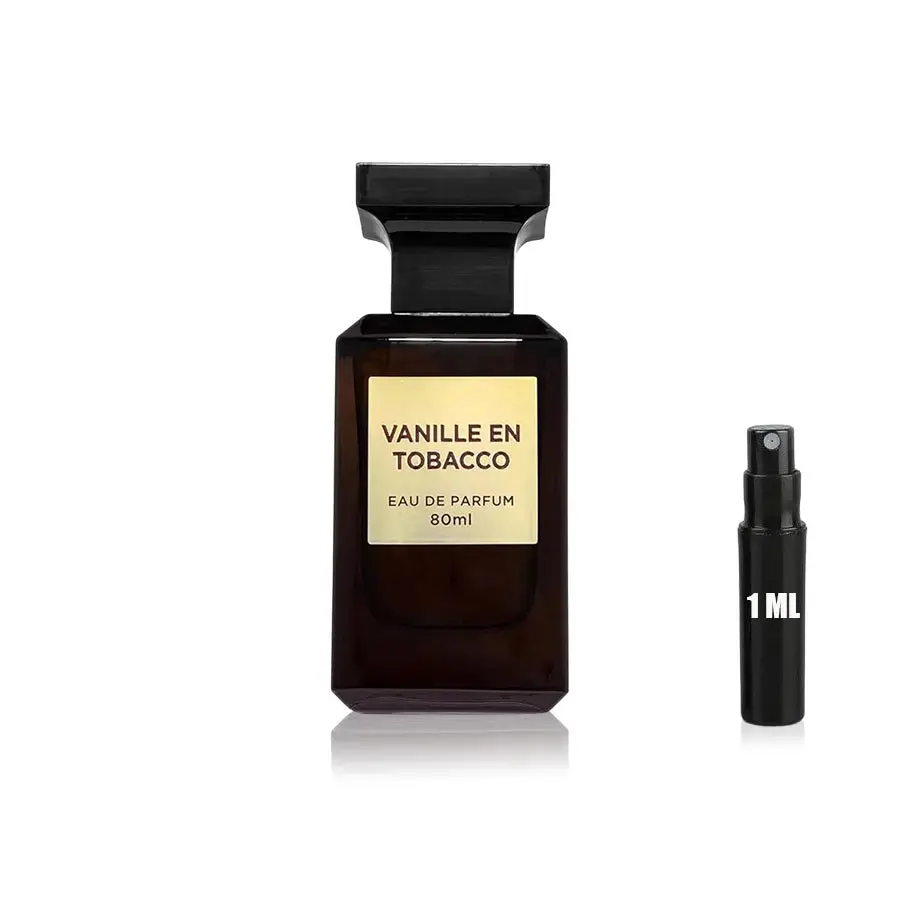 Vanille en Tobacco - Fragrance World - Sample - Image 2